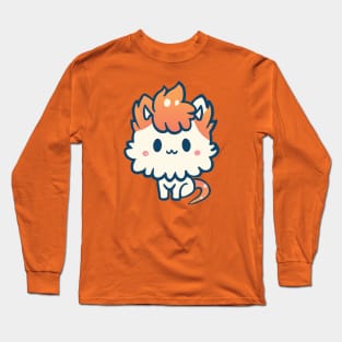 Cute persian cat kawaii Long Sleeve T-Shirt